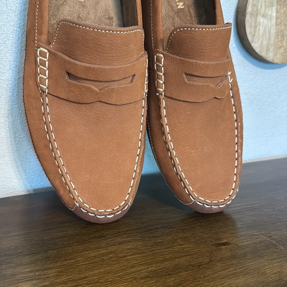 NWOT Cole Haan Men’s Size 10 Brown Penny Loafers - Picture 7 of 12